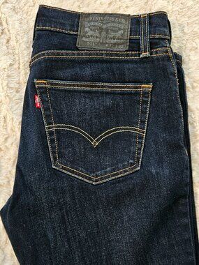 Levi's 511 Slim Fit Jeans - Dark Indigo Wash - 32x32 (Excellent Condition)